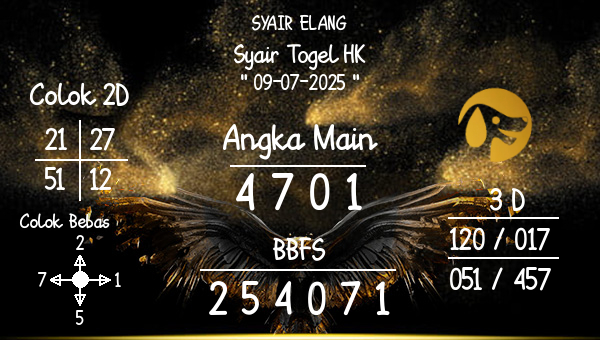 SYAIR ELANG - Syair Togel HK